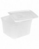 Modulus souples lot de 6 bacs GN 1/6 polypropylène 176x162x110 mm avec couvercles