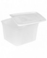 Modulus souples lot de 6 bacs GN 1/6 polypropylène 176x162x110 mm avec couvercles