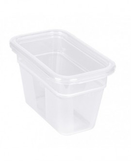 Modulus rigide bac gastronorme en polypropylène - GN 1/9 profondeur 10 cm - 0.8