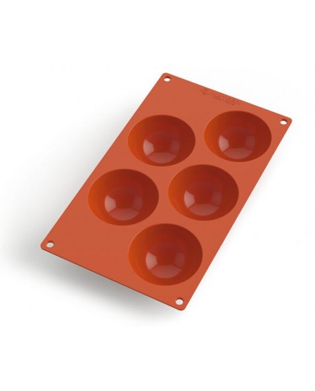 Gastroflex plaque GN 1/3 325x176 de 5 demi-sphères 8 cm