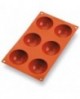 Gastroflex plaque GN 1/3 325x176 de 6 demi-sphères 7 cm