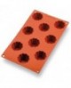 Gastroflex plaque GN 1/3 325x176 de 9 briochettes 5.2 cm
