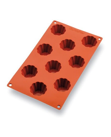 Gastroflex plaque GN 1/3 325x176 de 9 briochettes 5.2 cm