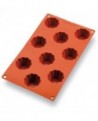 Gastroflex plaque GN 1/3 325x176 de 9 briochettes 5.2 cm