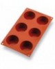 Gastroflex plaque GN 1/3 325x176 de 6 muffins 7 cm