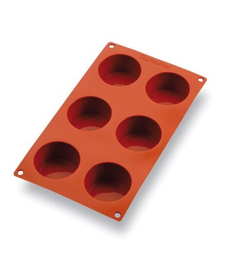 Gastroflex plaque GN 1/3 325x176 de 6 muffins 7 cm
