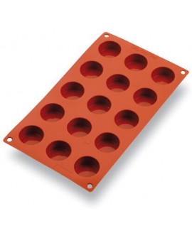 Gastroflex plaque GN 1/3 325x176 de 15 petits fours ronds 4 cm