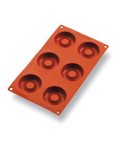 Gastroflex plaque GN 1/3 325x176 de 6 savarins 6.5 cm
