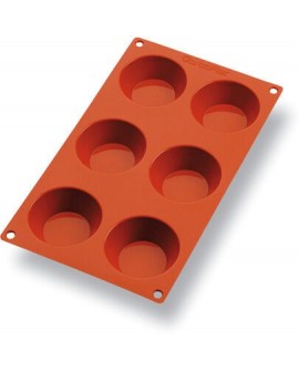 Gastroflex plaque GN 1/3 325x176 de 6 tartes tatin 7.5 cm