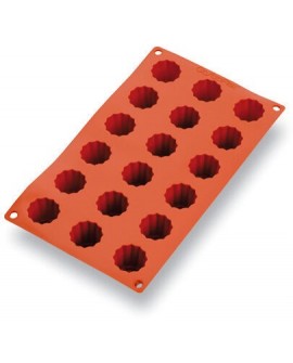 Gastroflex plaque GN 1/3 325x176 de 18 cannelés bordelais 3.5 cm