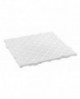 lot de 4 dalles caillebotis haccp 50x50x2,2 cm 1m² blanc
