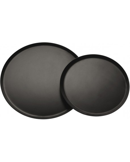 Matfer plaques tourtière rondes en tôle bleuie 22 cm