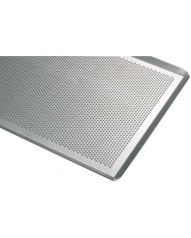 plaque pâtissière aluminium perforée épaisseur 1.5 mm GN 1/1 53x32.5 cm