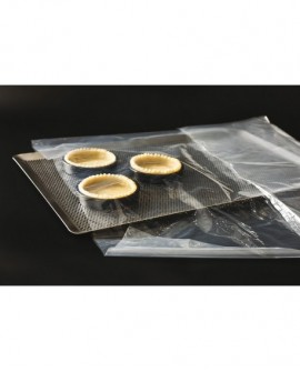 sac de 100 housses pour plaque pâtissière PEBD 8x55 cm