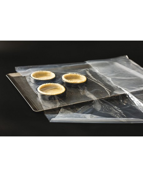 sac de 100 housses pour plaque pâtissière PEBD 8x55 cm
