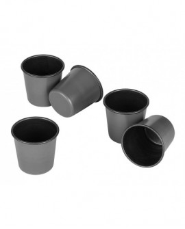 Exopan 6 darioles rondes 5.5 cm