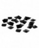 Exopan 25 moules à petits fours carré uni 3.5 cm