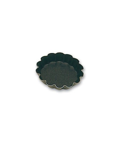 Exopan 25 moules à petits fours tartelette cannelée 4.5 cm