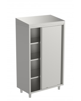 Armoire de rangement inox toit penté 1800 mm PVLaboConcept