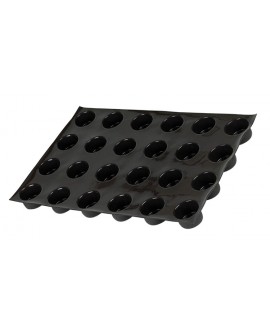 Flexipan 60x40 plaque de 24 cylindres 6,3x3.5 cm