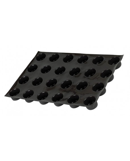 Flexipan 60x40 plaque de 24 cylindres 6,3x3.5 cm