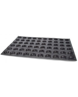 Flexipan 60x40 plaque de 60 quichettes tartelettes unies 4.2 cm