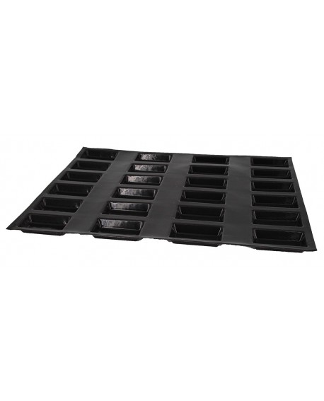 Flexipan 60x40 plaque de 24 financiers 8.7x4.7x1.4 cm