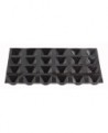 Flexipan 60x40 plaque de 24 pyramides 7x7x4 cm
