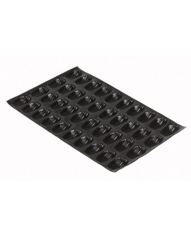 Flexipan 60x40 plaque de 40 madeleines 7.8x4.7 cm
