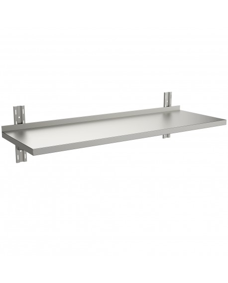 Etagère murale inox pleine 1600 mm PVLaboConcept