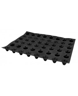 Flexipan 60x40 plaque de 96 mini-cônes 3x2 cm