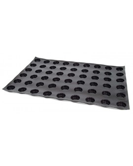 Flexipan 60x40 plaque de 54 mini-cylindres Ø3,8x1 cm