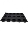 Flexipan 60x40 plaque de 15 cylindres 8.3x3 cm