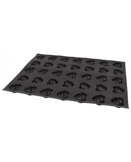 Flexipan 60x40 plaque de 70 mini-coeurs 4.1x3.8 cm