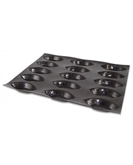 Flexipan 60x40 plaque de 30 barquettes 10.6x4.5 cm