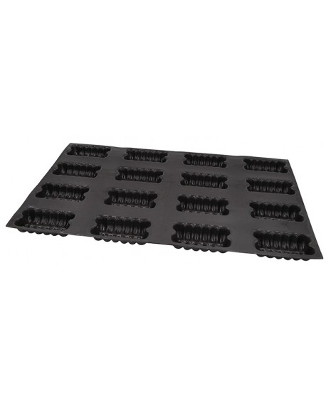 Flexipan 60x40 plaque de 16 cakes cannelés 11x6 cm