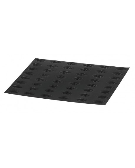 Flexipan 60x40 plaque de 48 barquettes 6.6x2.8 cm