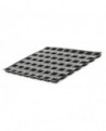 Flexipan 60x40 plaque de 56 mini-cakes droits bouchée 5x2.5 cm