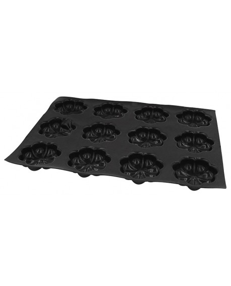 Flexipan 60x40 plaque de 24 fleurs 7.8x2 cm