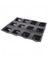 Flexipan 60x40 plaque de 35 pyramides 5x5x3.5 cm