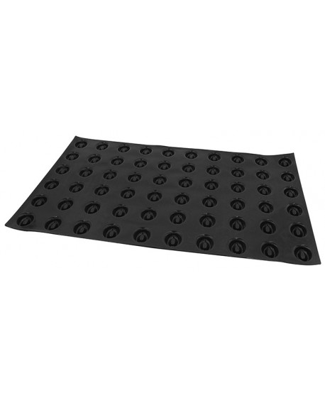 Flexipan 60x40 plaque de 60 mini-savarins ovales 4x3 cm