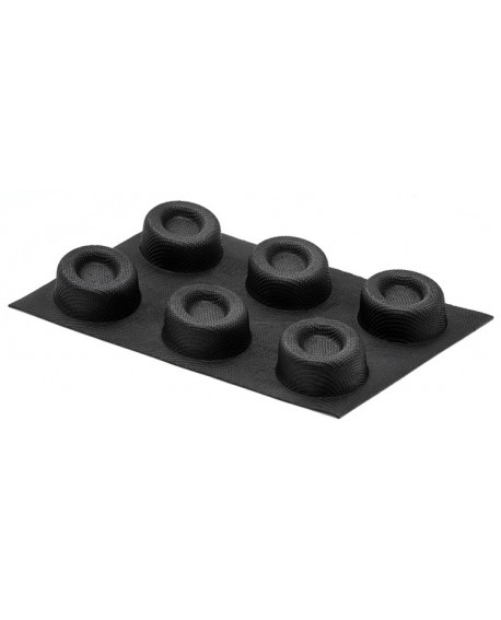 Flexipan 60x40 plaque de 24 savarins ovales 8x6 cm