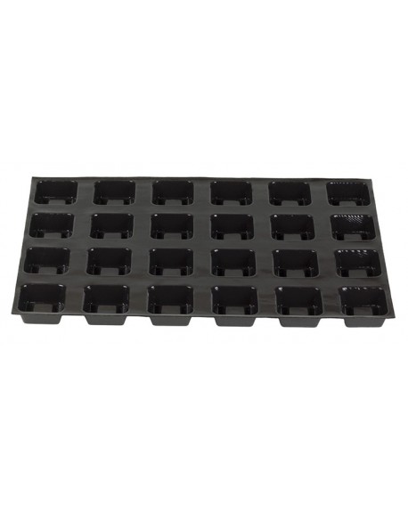 Flexipan 60x40 plaque de 24 savarins 7x7 cm