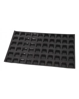 Flexipan 60x40 plaque de 60 mini-carrés 4,5x4,5x1,2 cm