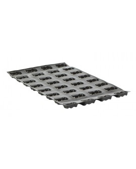 Flexipan 60x40 plaque de 32 oursons 6.6x3.7x1.8 cm