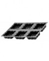 Flexipan 60x40 plaque de 24 tartelettes carrées 7 cm
