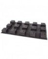 Flexipan GN 1/1 plaque de 15 écrin 6.5x6.5x3.5 cm