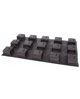 Flexipan 60x40 plaque de 24 mini-écrins 5x5x2.9 cm