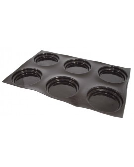 Flexipan 60x40 plaque de 6 inserts 2 étages 16x2.8 cm