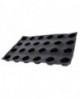 Flexipan 60x40 plaque de 24 petites gouttes entrelacées 5.9x3.5 cm